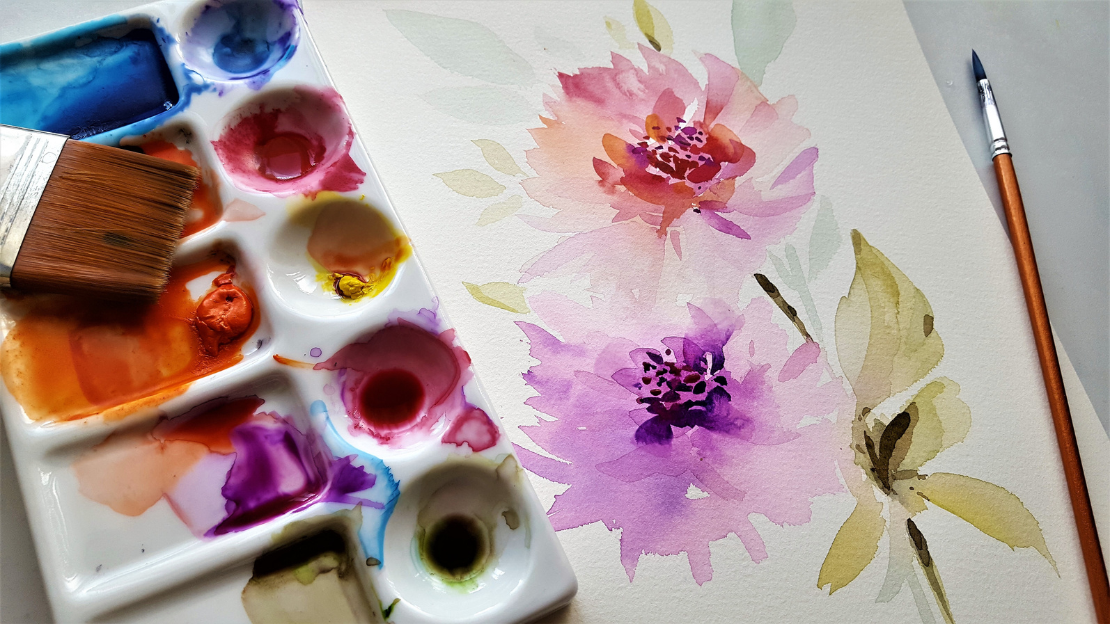 Painting of Flowers